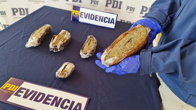 Acusado de transportar un kilo de marihuana fue detenido en aeropuerto de Balmaceda