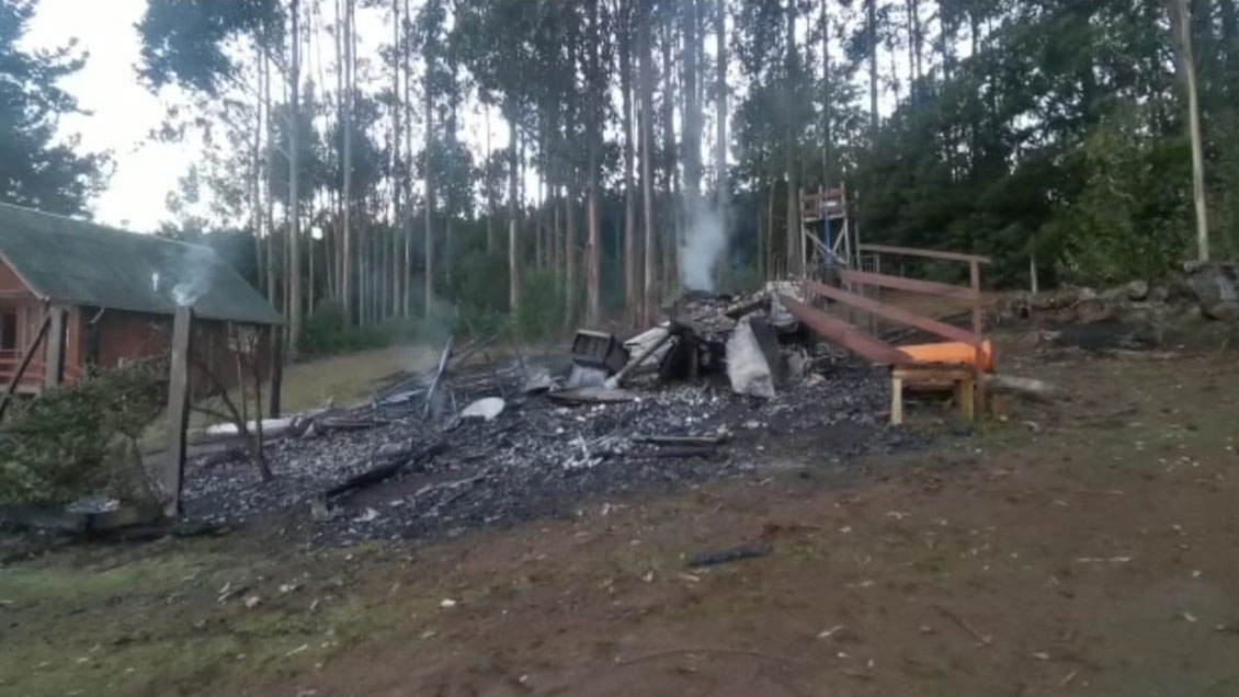 Queman casa del encargado de drones de seguridad de la intendencia del Biobío