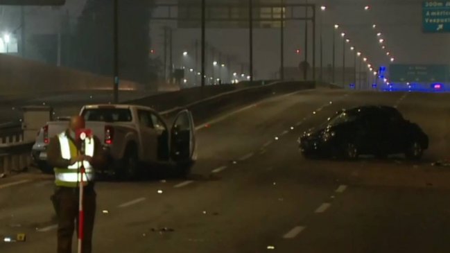 Joven falleció producto de accidente de tránsito en Conchalí