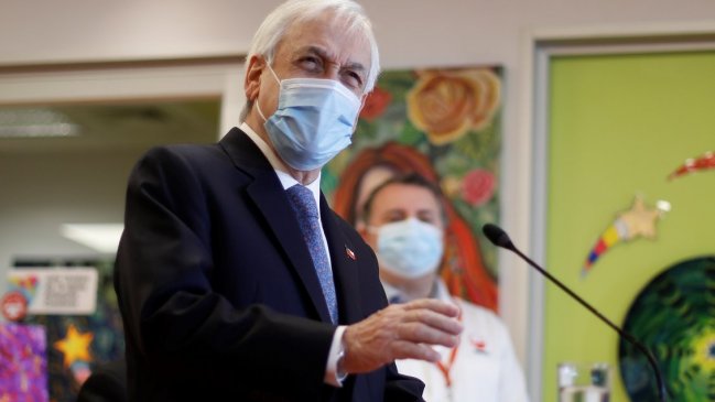 Presidente Piñera llamó a la responsabilidad a los dos millones de rezagados en proceso de vacunación