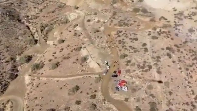 Hallan muerto a uno de los dos trabajadores desaparecidos tras derrumbe en minera de Ovalle