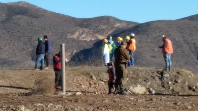 Dos trabajadores desaparecidos tras un derrumbe en minera de Ovalle