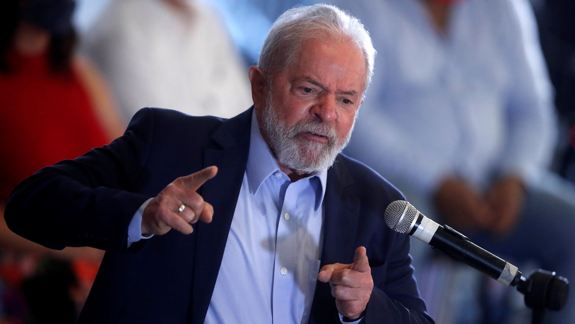 Lula dobla en intención de voto a Bolsonaro para elecciones de 2022 en Brasil