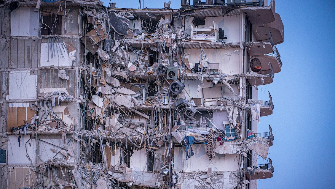 Subió a nueve el número de fallecidos en derrumbe de edificio en Miami-Dade