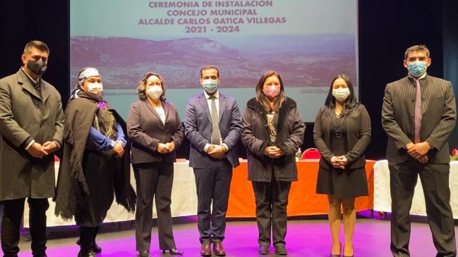 Este lunes se concretó renovación total del Concejo Municipal de Coyhaique