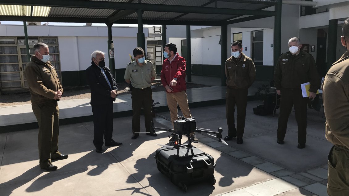 Usarán drones para vigilar cerro de Iquique tras seguidilla de robos