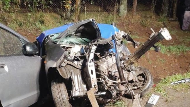 Arresto domiciliario para menor imputado por accidente que dejó dos fallecidos en Licanray