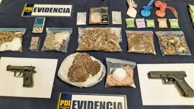 Prisión preventiva para tres detenidos por microtráfico y robo con violencia en Paillaco