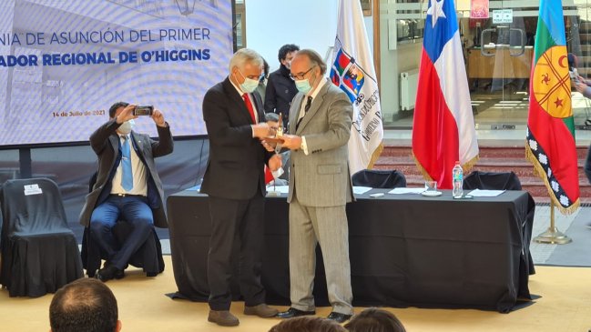 Pablo Silva, nuevo gobernador regional de O'Higgins: 