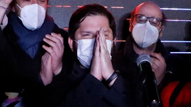 Boric tras arrasar en la primaria: 