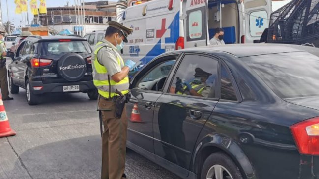 Antofagasta: Accidentes viales dejaron el fin de semana la mitad de lesionados que igual periodo del 2018