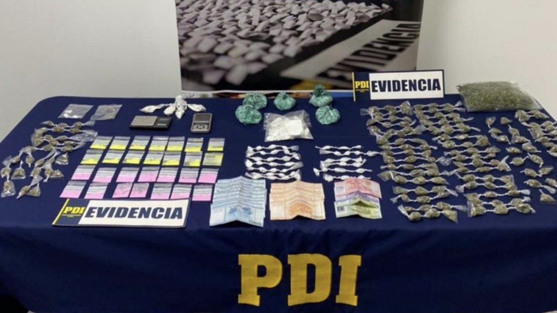 PDI detuvo a joven acusado de vender droga a través de aplicación de citas en Pichilemu