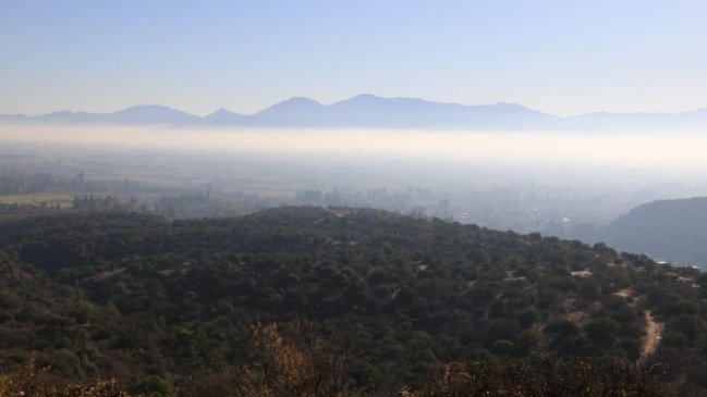 Declaran alerta ambiental para este lunes en O'Higgins