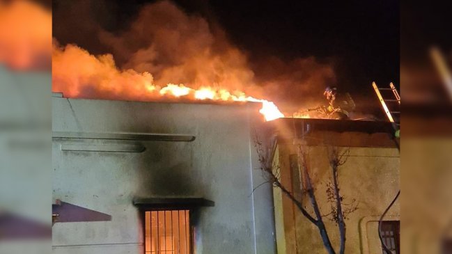 Incendio estructural dejó seis fallecidos en el centro de San Felipe