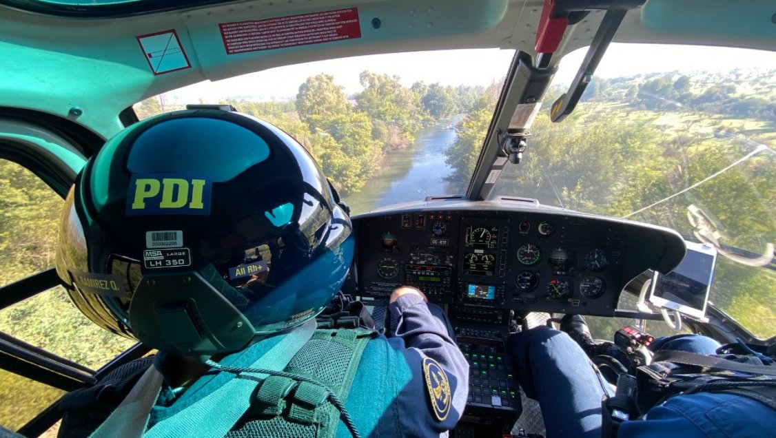 Chillán Viejo: Por tierra, agua y cielo mantienen búsqueda de trabajador social desaparecido hace un mes