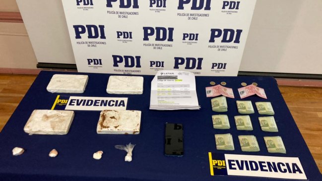 Mujer quedó en prisión tras ser sorprendida con cocaína en aeropuerto de Punta Arenas