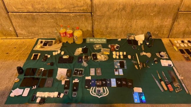 Gendarmería allanó módulo de los 