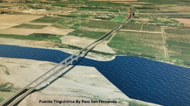 MOP O'Higgins da a conocer avance de estudio preliminar del baipás Ruta-5 por San Fernando