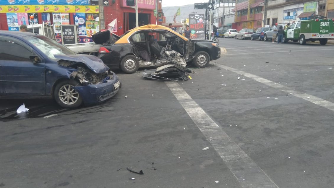 Condenan a conductor que embistió a un taxi y causó lesiones graves a pasajeros