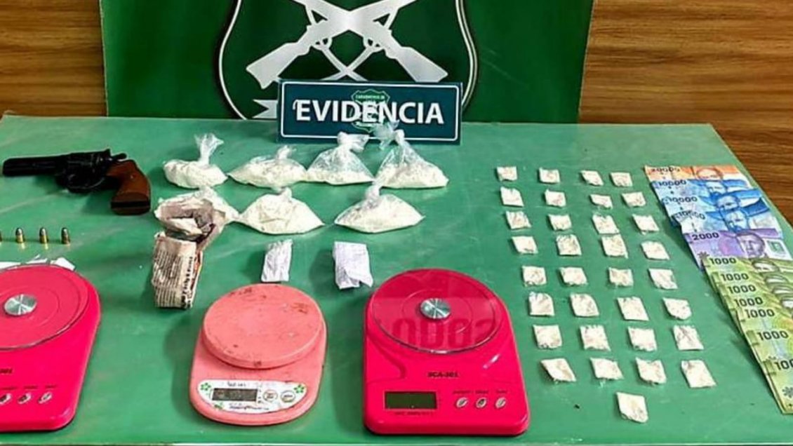 Tres puntos de venta de droga fueron desbaratados en Antofagasta
