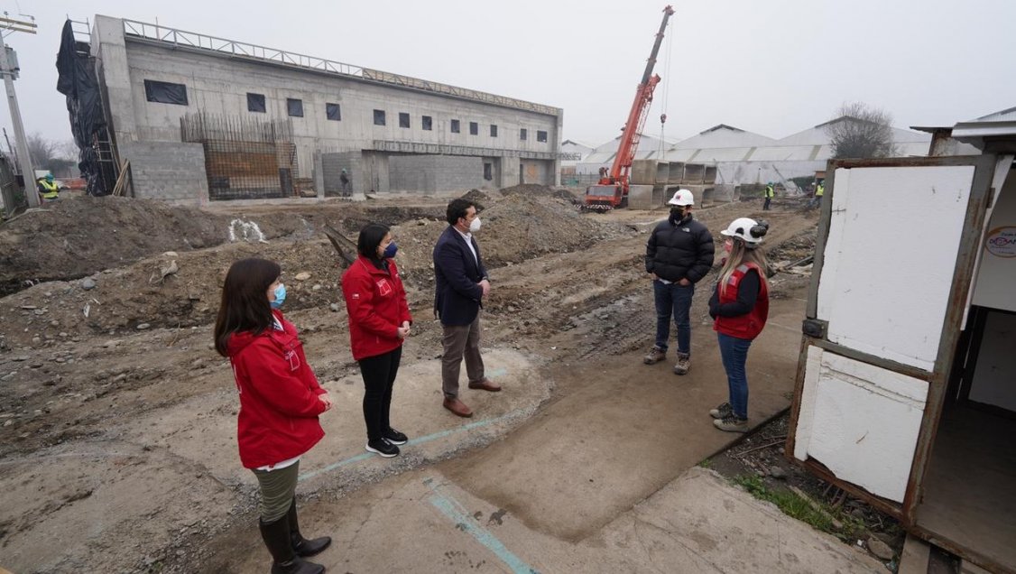 Nuevo Cesfam de Chillán presenta 73% de avance