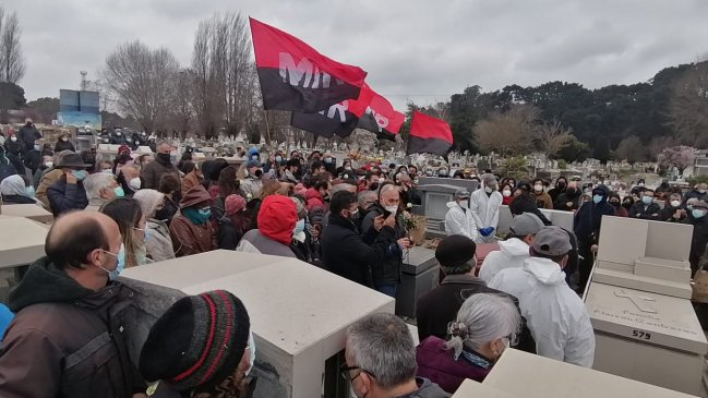 En masivo funeral despidieron los restos del destacado fotoperiodista de Concepción, Alipio Ortega