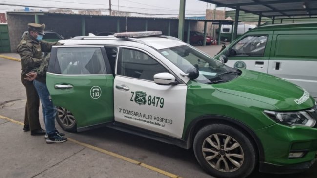 Sujeto intentó asfixiar con una eslinga de amarre a su pareja en Alto Hospicio