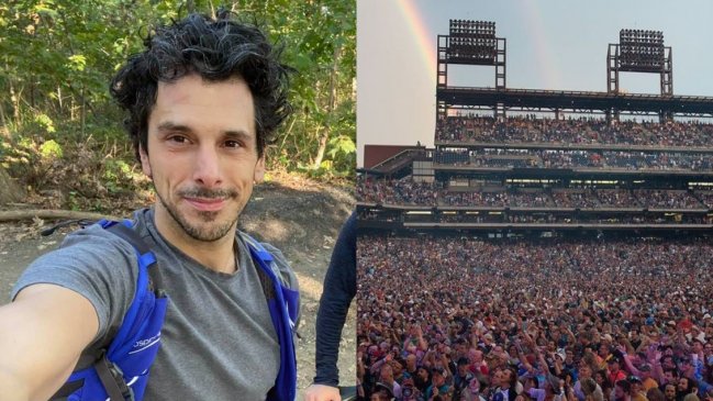 Empresario murió tras saltar del balcón de un estadio durante concierto