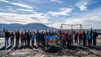 Instalan la primera piedra para construir 150 casas para comunidades indígenas en Magallanes  