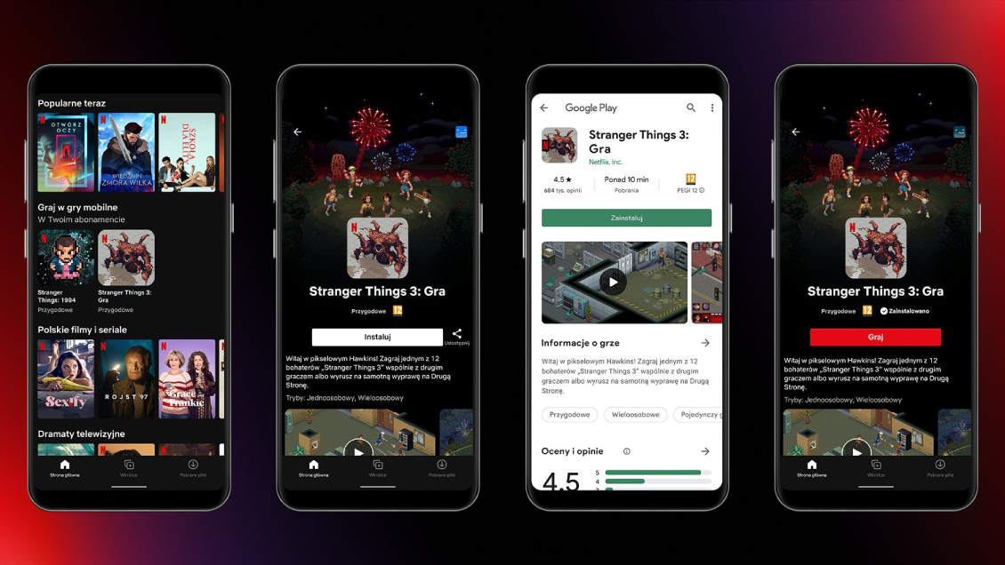Netflix estrena su servicio gratuito de videojuegos, pero solo en Polonia