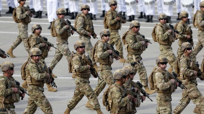 Gobierno evalúa el regreso de la Parada Militar en el Parque O'Higgins