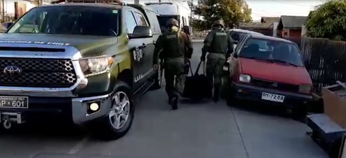 Encuentran munición de mortero mientras hacían aseo en casa de La Serena