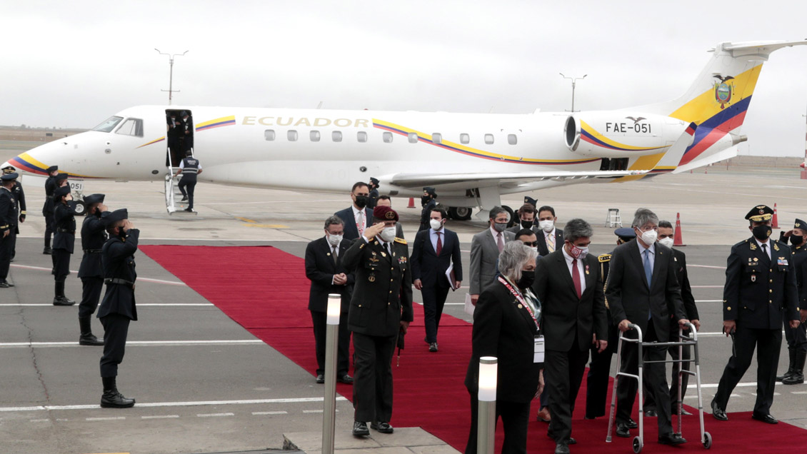 Mandatario de Ecuador dispuso la venta de avión presidencial