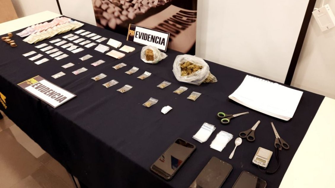 PDI detecta droga sintética en Nancagua y detiene a tres personas