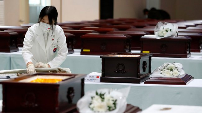 Regresan a China restos de 109 soldados fallecidos en Guerra de Corea