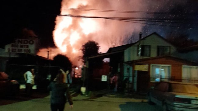Dos personas fueron detenidas por incendio intencional en Villarrica