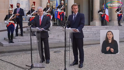  Piñera junto a Macron: La pandemia ha sido un triunfo de la ciencia, pero una derrota de la política  