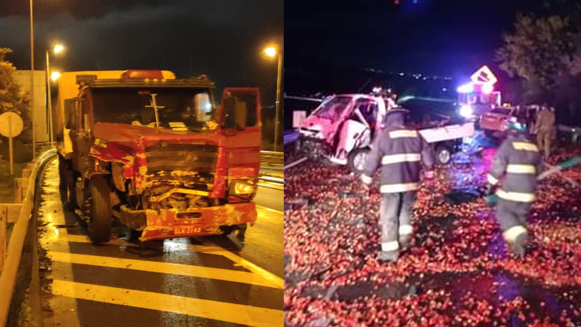 Bomberos busca que Autopista del Itata les reponga el carro que quedó inutilizable tras accidente en Penco