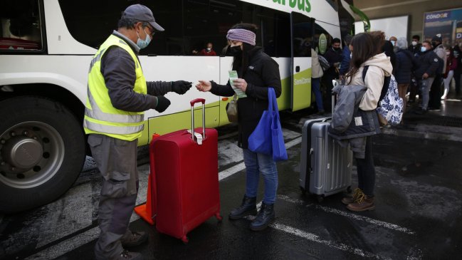 Fiestas Patrias: Autoridades de transporte fiscalizaron terminal de buses de Viña del Mar