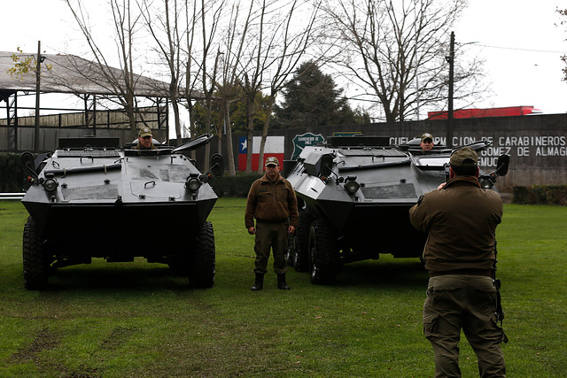 La Araucanía: Gobierno confirmó llegada de más vehículos blindados para Carabineros y PDI