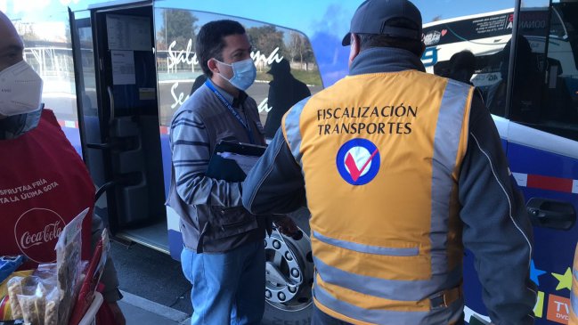 Refuerzan controles a buses interurbanos en O'Higgins