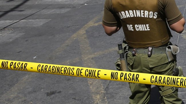Carabineros detuvo a sospechoso de balacera en el barrio Meiggs