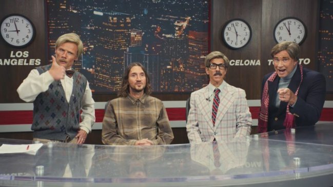 Red Hot Chili Peppers reaparece en público y anuncia gira para 2022