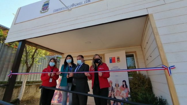 Inauguran en Portezuelo el primer Centro de la Mujer del Itata, tercero de Ñuble