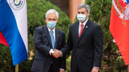  Piñera anunció donación a Paraguay de 100 mil vacunas contra el Covid  