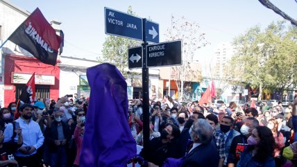  Ceremonia de inauguración de la nueva Avenida Víctor Jara  