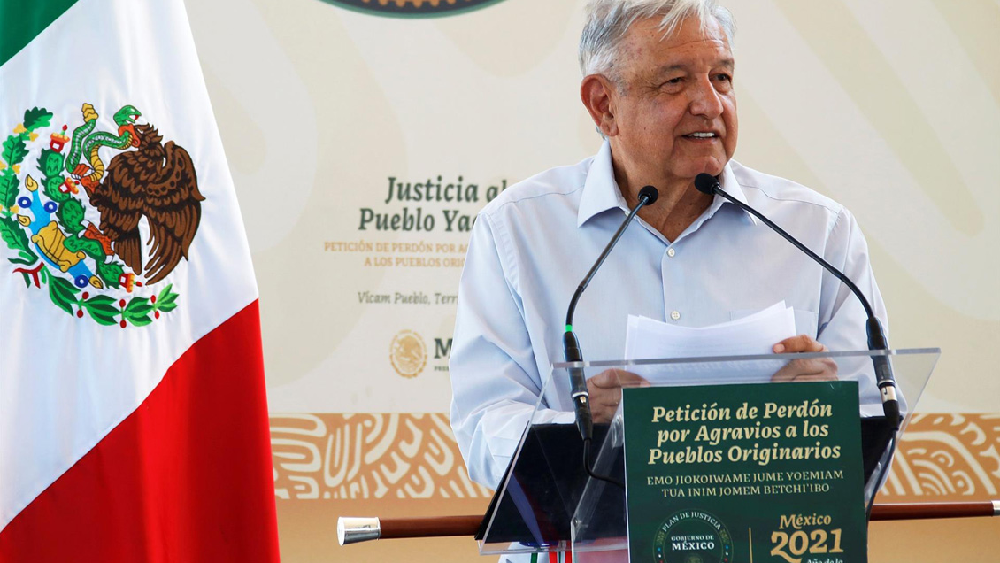 Presidente de México pidió perdón a los indígenas con la ausencia de España