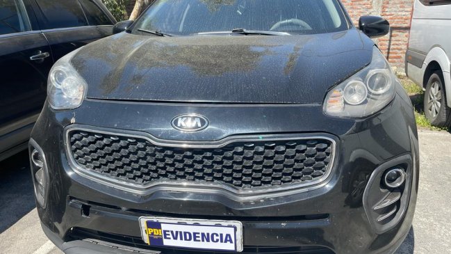 PDI identifica a sujeto imputado por el robo de especies en vehículos al interior de centro comercial de Rancagua