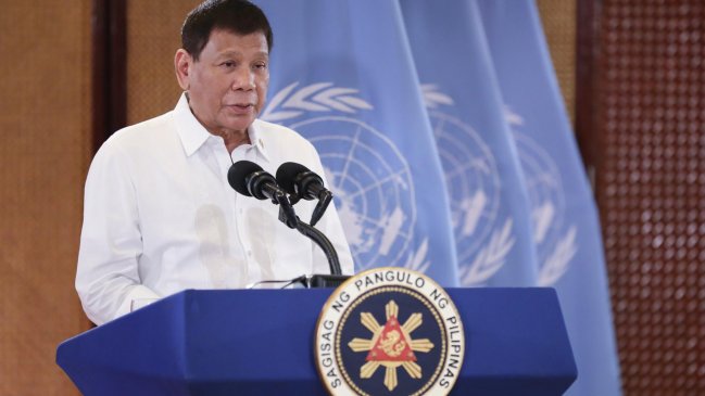   Duterte anuncia que no se presenta a vicepresidente y abandona la vida política 