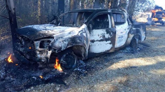 Dos ataques incendiarios y uno armado se registraron en el Biobío